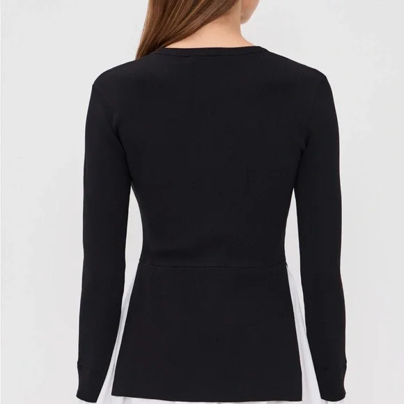 ENGLISH FACTORY Knit Combo Dress - Picture 6 of 12